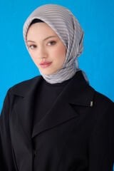 Belli İpek Eşarp 2025 İlkbahar-Yaz - 4115D-07 - Tivil