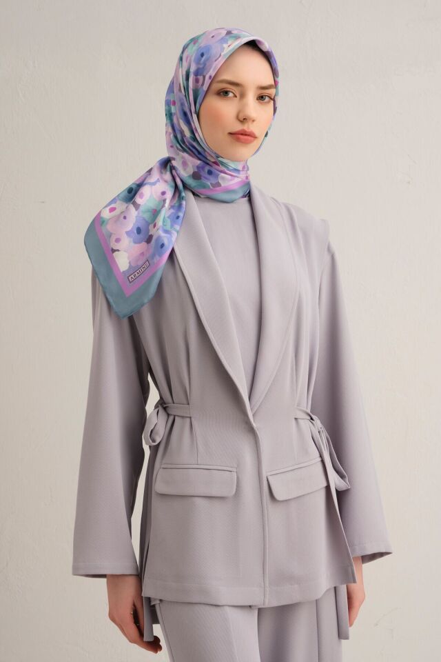 Armine İpek Eşarp 2025 İlkbahar-Yaz - 9300D-57 - Tivil