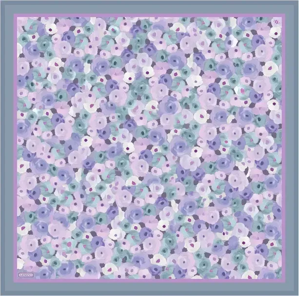 Armine İpek Eşarp 2025 İlkbahar-Yaz - 9300D-57 - Tivil