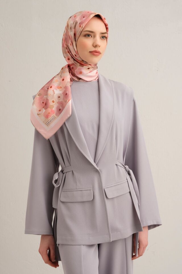 Armine İpek Eşarp 2025 İlkbahar-Yaz - 9300D-35 -Tivil