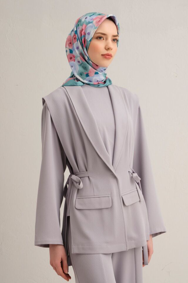 Armine İpek Eşarp 2025 İlkbahar-Yaz - 9300D-50 -Tivil
