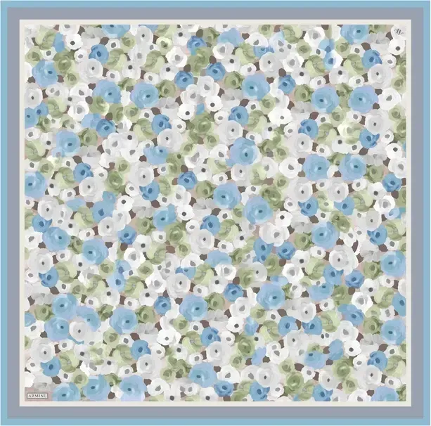 Armine İpek Eşarp 2025 İlkbahar-Yaz - 9300D-83 - Tivil