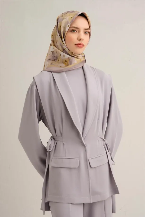 Armine İpek Eşarp 2025 İlkbahar-Yaz - 9300D-53 - Tivil