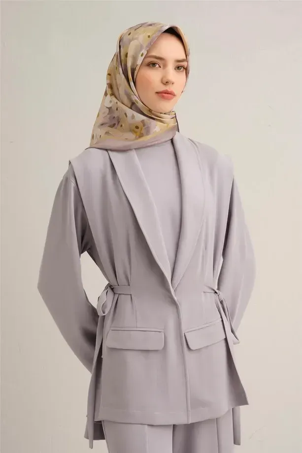 Armine İpek Eşarp 2025 İlkbahar-Yaz - 9300D-53 - Tivil