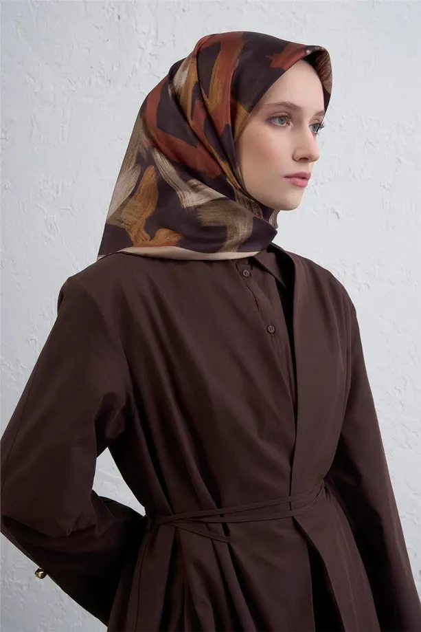 Armine İpek Eşarp 2025/2026 Sonbahar Kış - 9413D-35 - Tivil