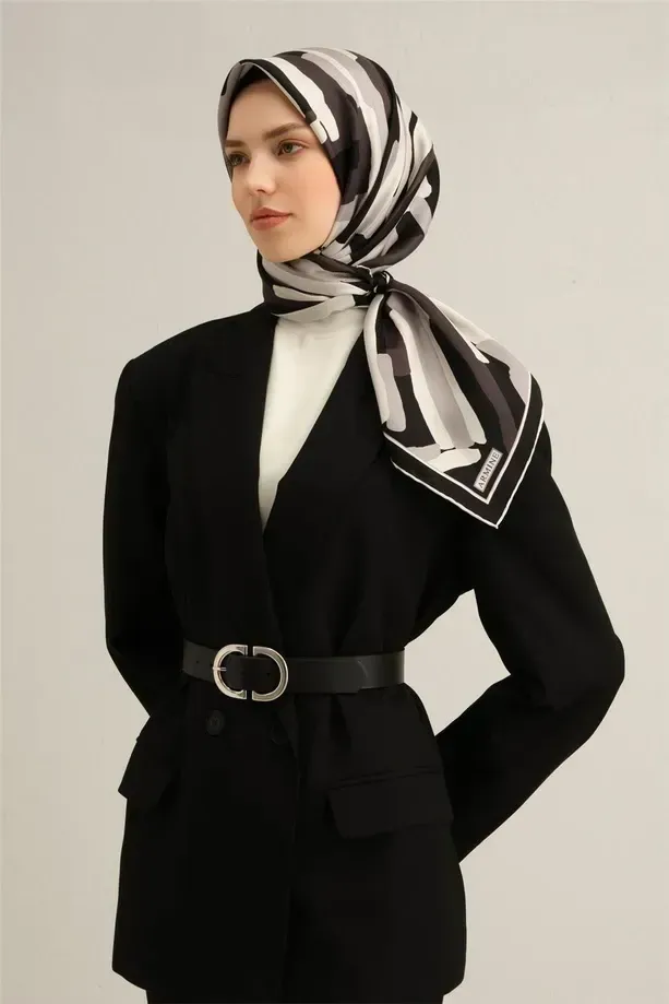 Armine İpek Eşarp 2025 İlkbahar-Yaz - 9303D-84 - Tivil