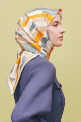 Armine İpek Eşarp 2025 İlkbahar-Yaz - 9303D-03 - Tivil