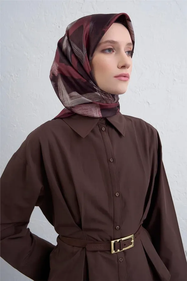 Armine İpek Eşarp 2025/2026 Sonbahar Kış - 9413D-81 - Tivil