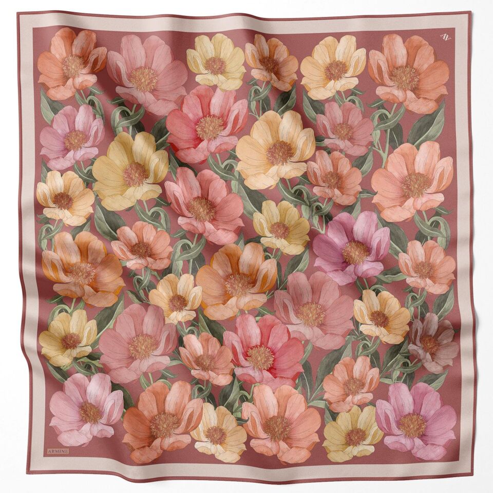 Armine İpek Eşarp 2025/2026 Sonbahar Kış - 9403D-01 - Sura