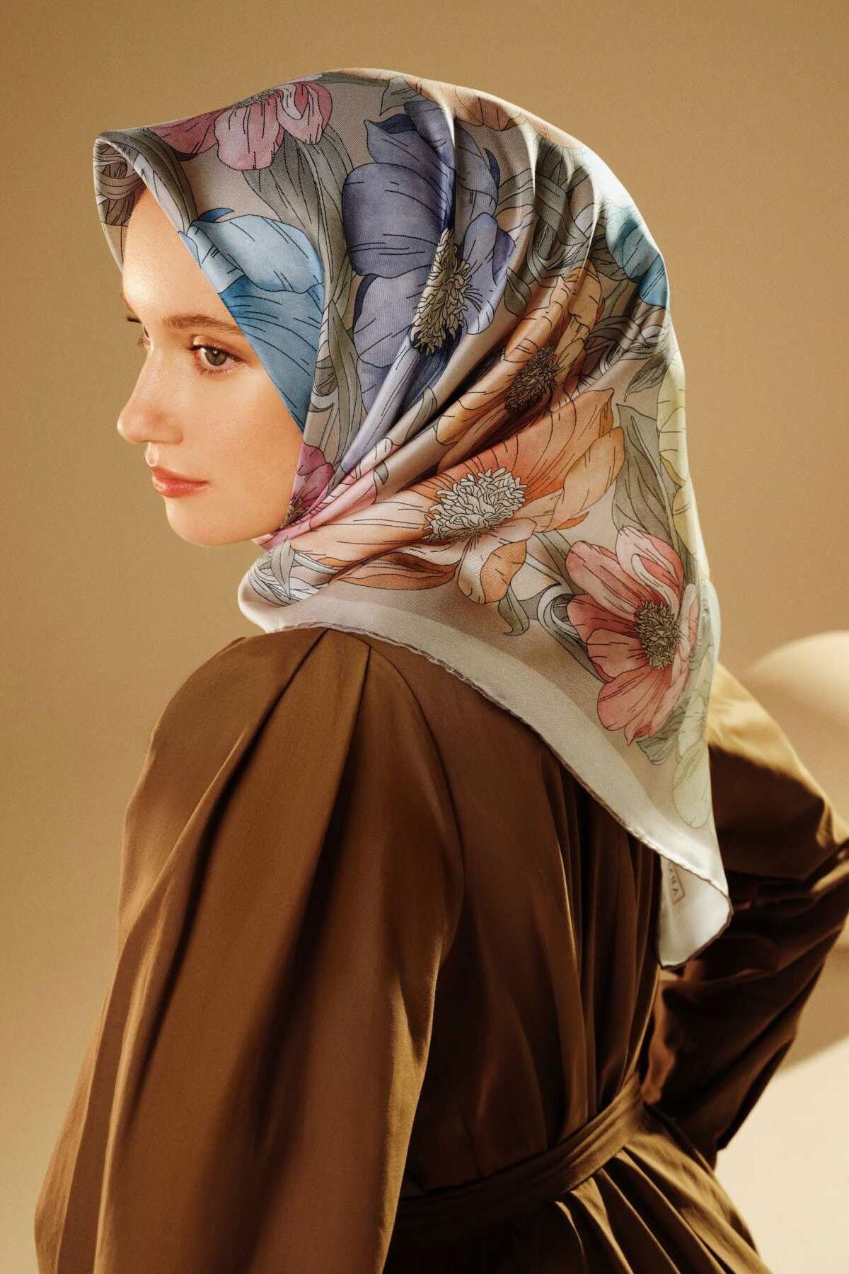 Armine İpek Eşarp 2025/2026 Sonbahar Kış - 9403D-07 - Sura