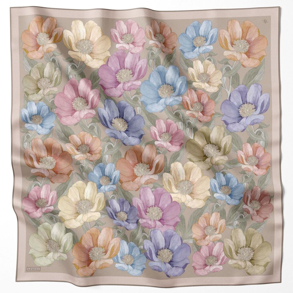 Armine İpek Eşarp 2025/2026 Sonbahar Kış - 9403D-07 - Sura