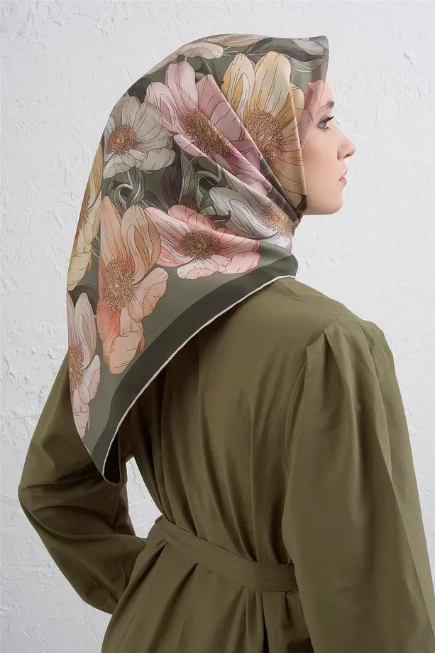 Armine İpek Eşarp 2025/2026 Sonbahar Kış - 9403D-80 - Sura