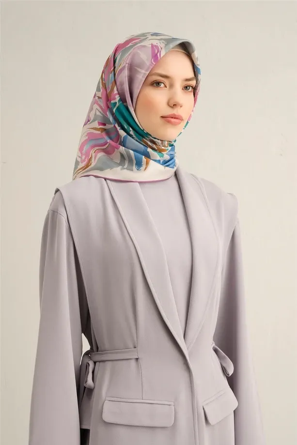 Armine İpek Eşarp 2025 İlkbahar-Yaz - 9337D-06-Tivil