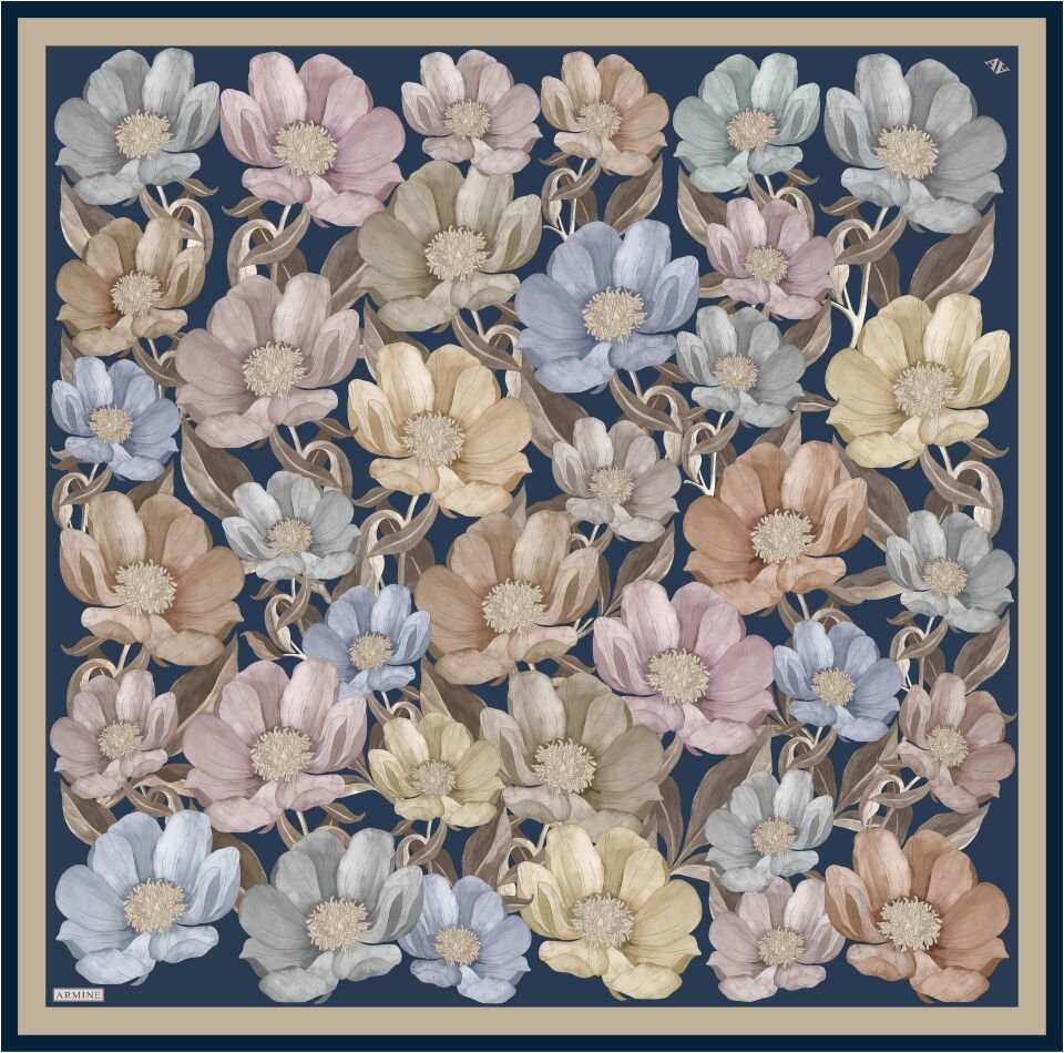 Armine İpek Eşarp 2025/2026 Sonbahar Kış - 9403D-37 - Sura