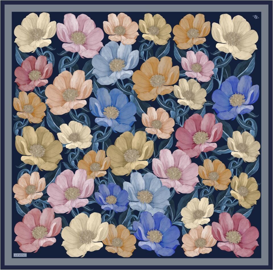 Armine İpek Eşarp 2025/2026 Sonbahar Kış - 9403D-54 - Sura