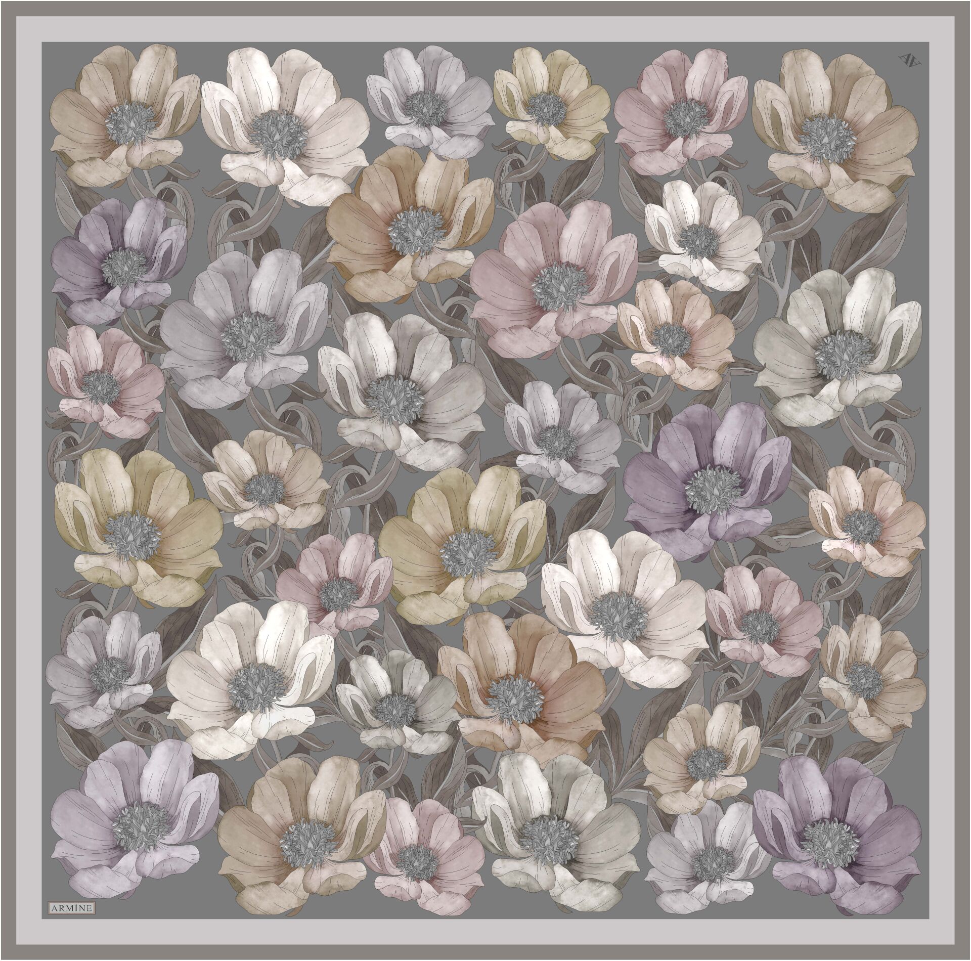 Armine İpek Eşarp 2025/2026 Sonbahar Kış - 9403D-11 - Sura