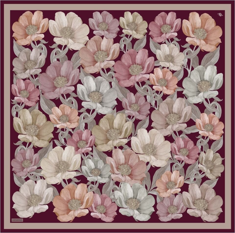 Armine İpek Eşarp 2025/2026 Sonbahar Kış - 9403D-02 - Sura