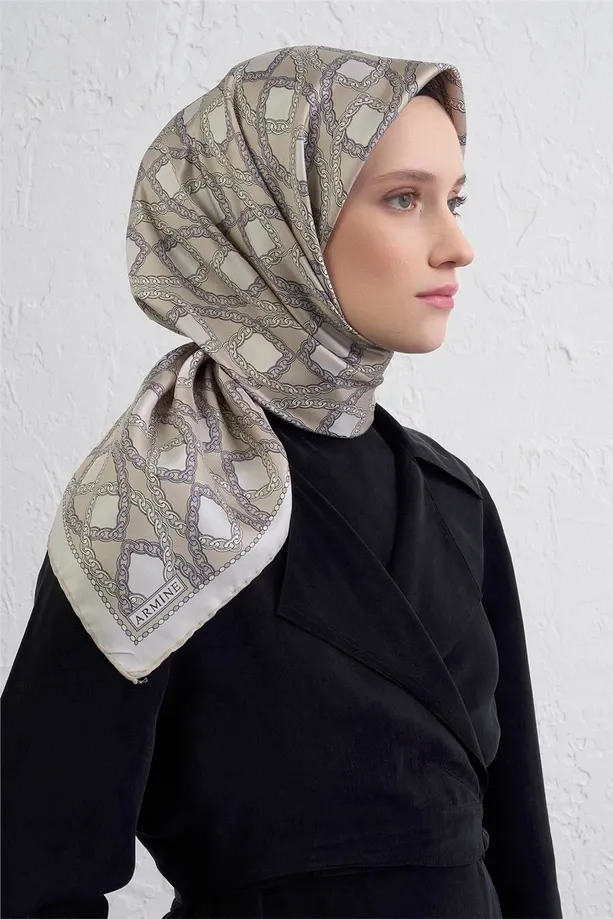 Armine İpek Eşarp 2025/2026 Sonbahar Kış - 9410D-85 - Tivil