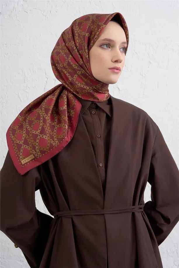 Armine İpek Eşarp 2025/2026 Sonbahar Kış - 9410D-01 - Tivil