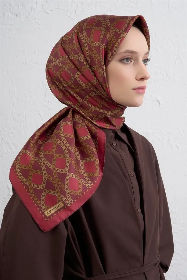 Armine İpek Eşarp 2025/2026 Sonbahar Kış - 9410D-01 - Tivil