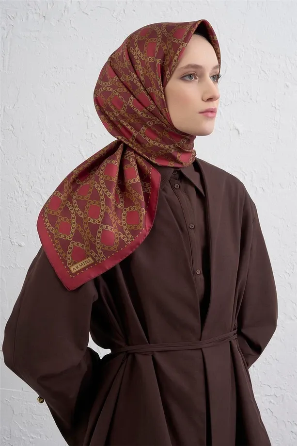Armine İpek Eşarp 2025/2026 Sonbahar Kış - 9410D-01 - Tivil