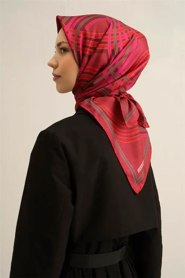 Armine İpek Eşarp 2025 İlkbahar-Yaz - 9333D-83-Tivil