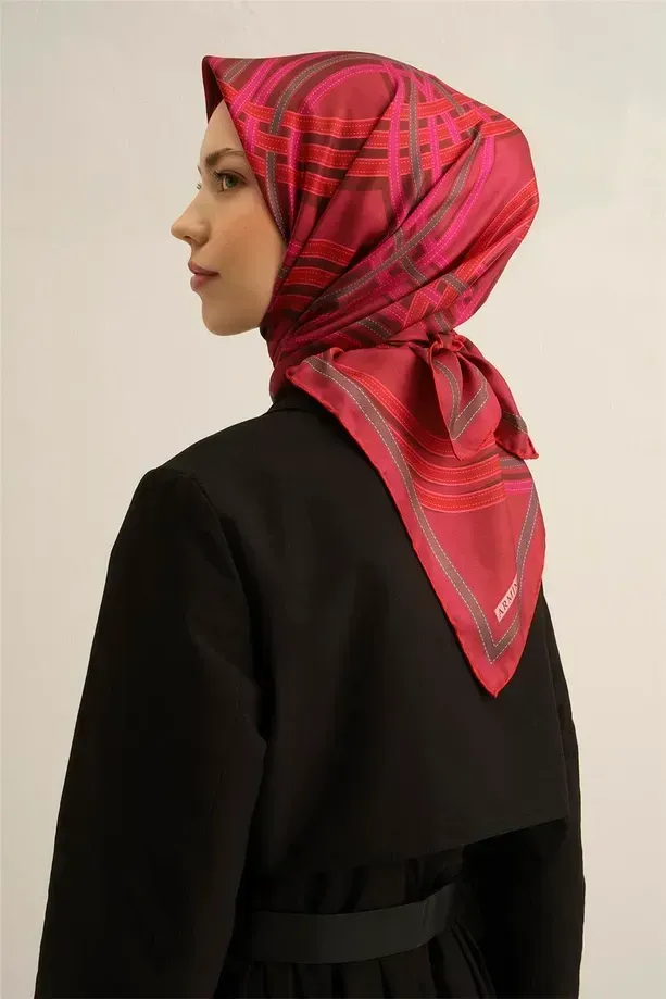 Armine İpek Eşarp 2025 İlkbahar-Yaz - 9333D-83-Tivil