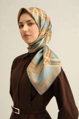 Armine İpek Eşarp 2025 İlkbahar-Yaz - 9333D-84-Tivil