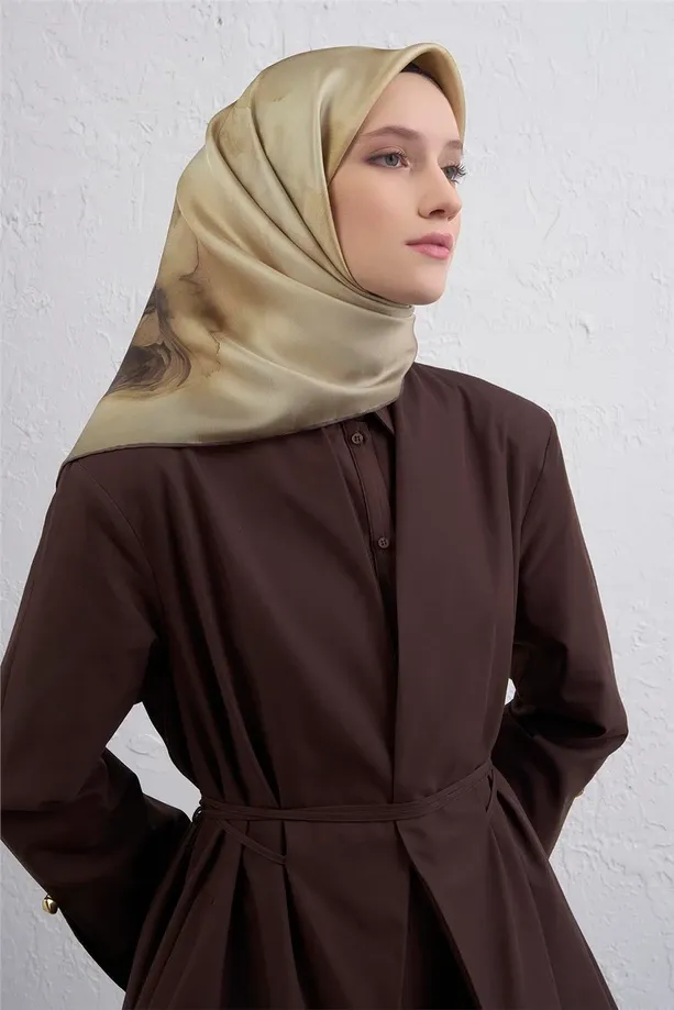 Armine İpek Eşarp 2025/2026 Sonbahar Kış - 9426D-54 - Sura
