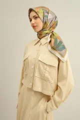 Armine İpek Eşarp 2025 İlkbahar-Yaz - 9312D-55 - Tivil