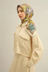 Armine İpek Eşarp 2025 İlkbahar-Yaz - 9312D-55 - Tivil