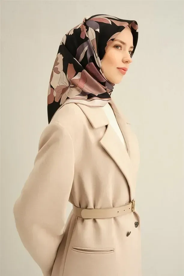 Armine İpek Eşarp 2025 İlkbahar-Yaz - 9312D-07 - Tivil