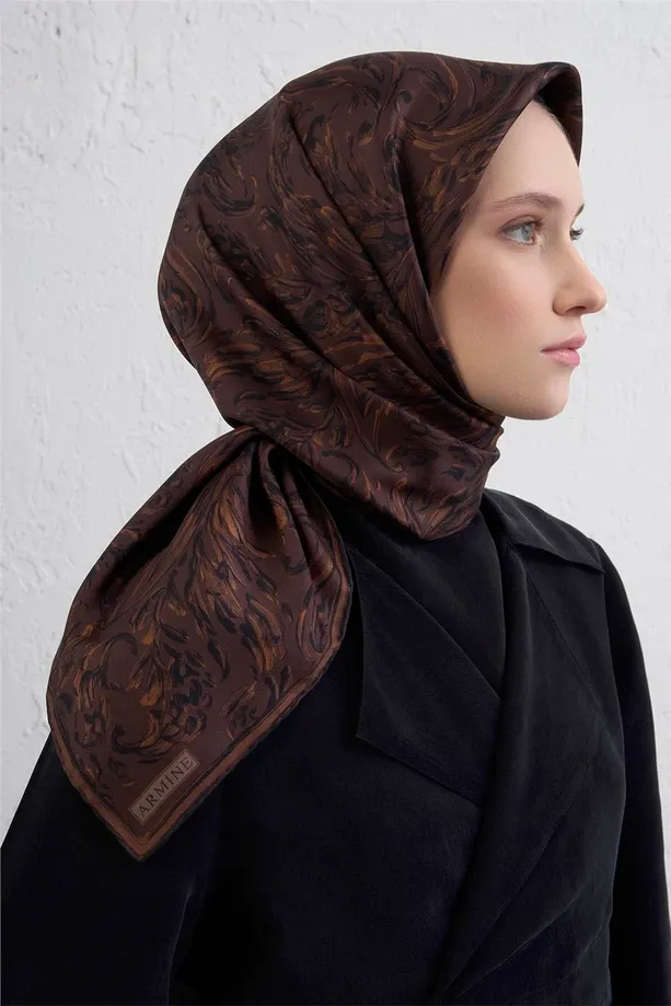 Armine İpek Eşarp 2025/2026 Sonbahar Kış - 9431D-80 - Tivil