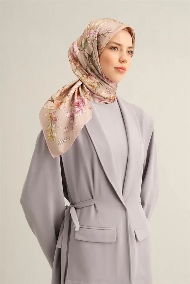 Armine İpek Eşarp 2025 İlkbahar-Yaz - 9347D-34 - Sura