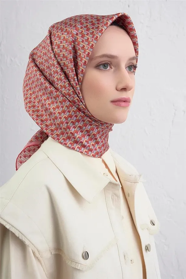 Armine İpek Eşarp 2025/2026 Sonbahar Kış - 9417D-51 - Tivil