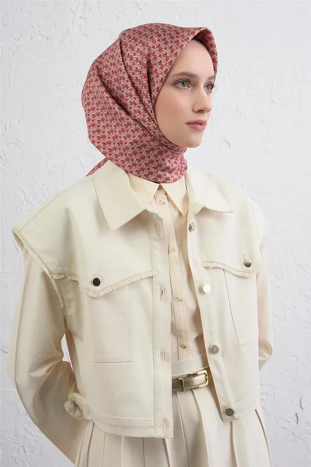 Armine İpek Eşarp 2025/2026 Sonbahar Kış - 9417D-51 - Tivil