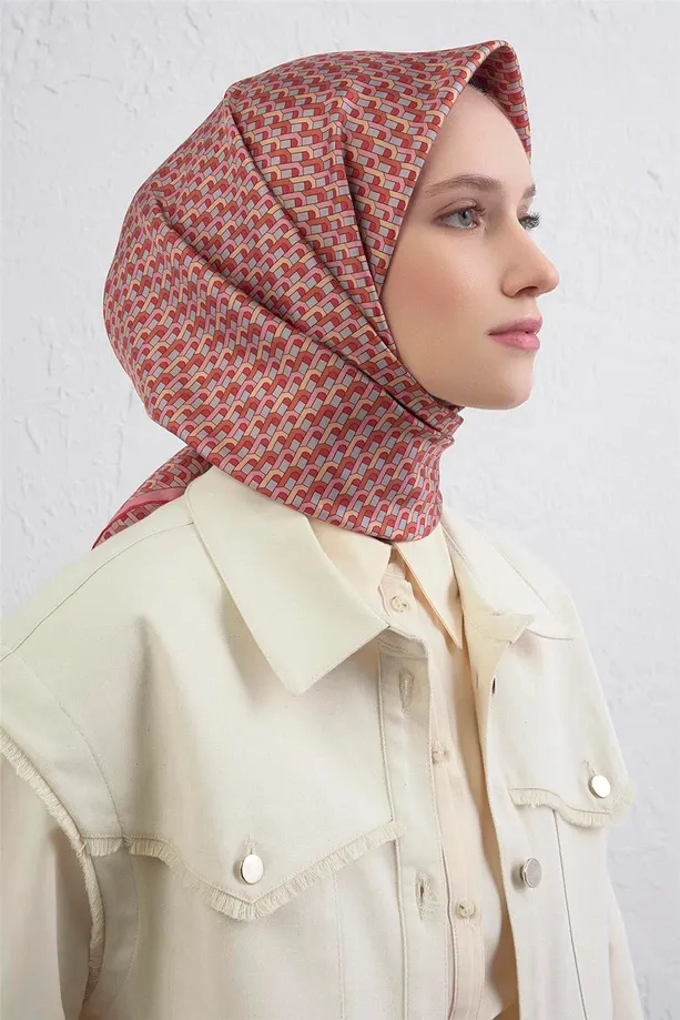 Armine İpek Eşarp 2025/2026 Sonbahar Kış - 9417D-51 - Tivil