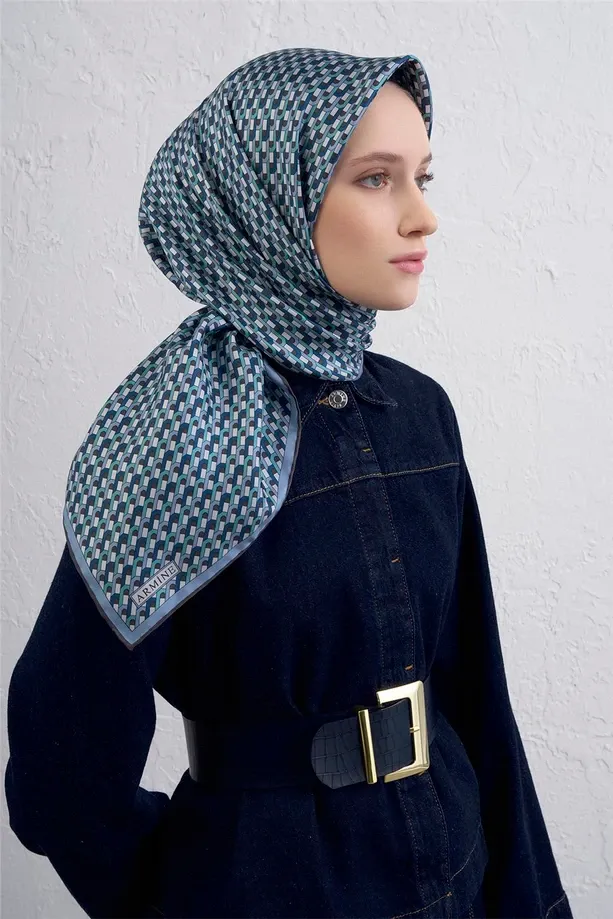 Armine İpek Eşarp 2025/2026 Sonbahar Kış - 9417D-84 - Tivil