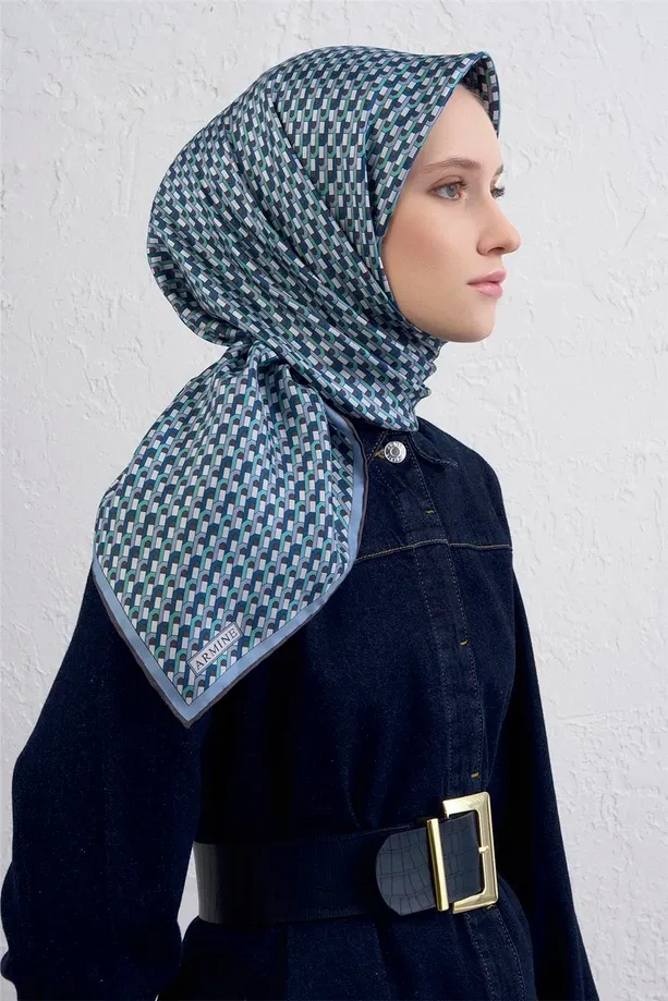 Armine İpek Eşarp 2025/2026 Sonbahar Kış - 9417D-84 - Tivil