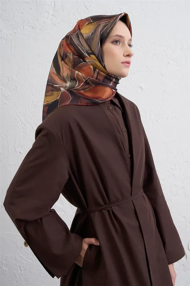 Armine İpek Eşarp 2025/2026 Sonbahar Kış - 9406D-80 - Tivil