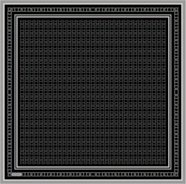 Armine İpek Eşarp 2025 İlkbahar-Yaz - 9301D-84 - Tivil