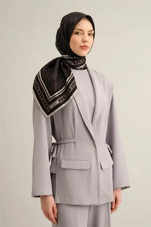 Armine İpek Eşarp 2025 İlkbahar-Yaz - 9301D-84 - Tivil