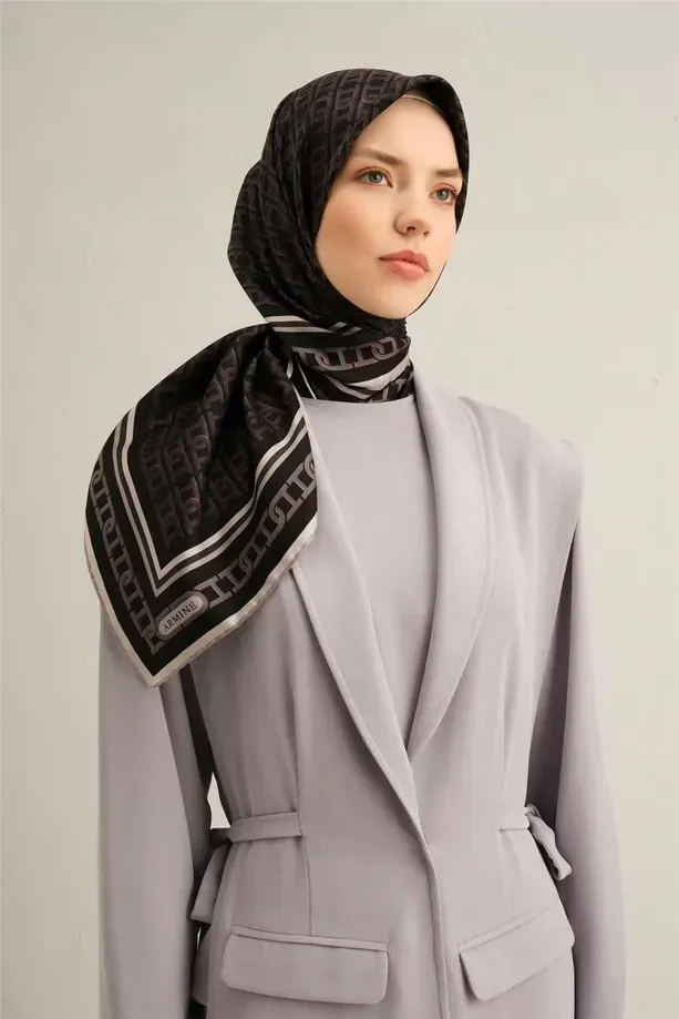 Armine İpek Eşarp 2025 İlkbahar-Yaz - 9301D-84 - Tivil
