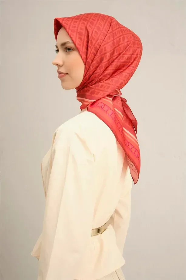 Armine İpek Eşarp 2025 İlkbahar-Yaz - 9301D-04 - Tivil