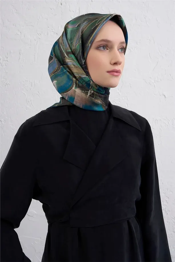 Armine İpek Eşarp 2025/2026 Sonbahar Kış - 9406D-35 - Tivil