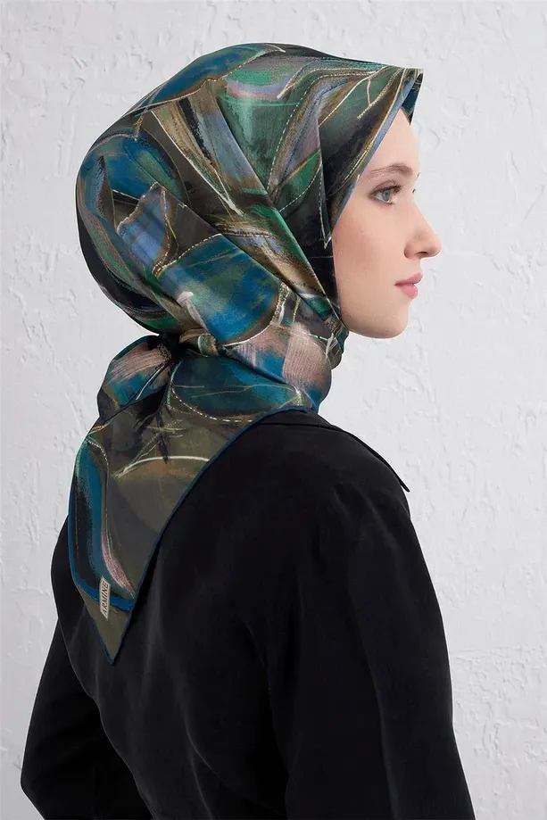Armine İpek Eşarp 2025/2026 Sonbahar Kış - 9406D-35 - Tivil