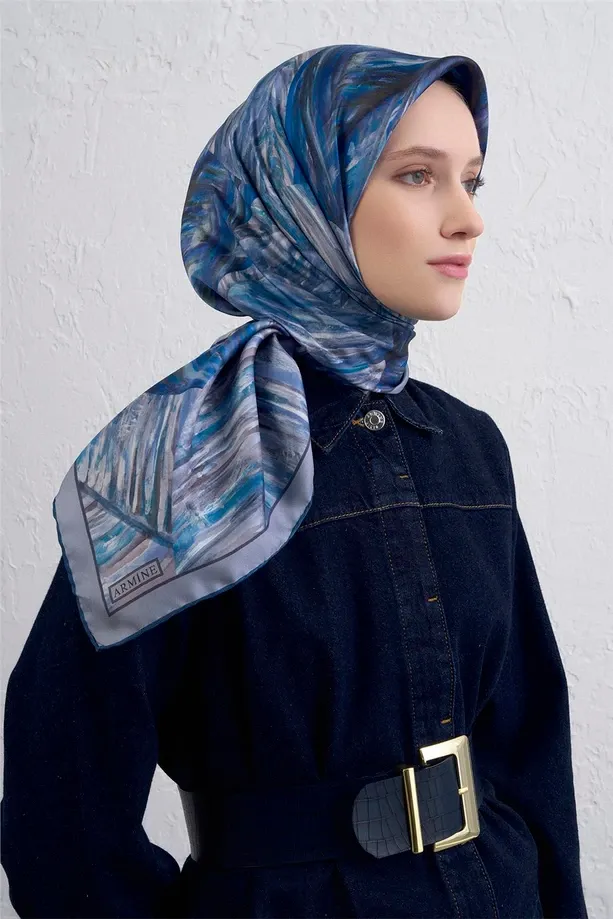 Armine İpek Eşarp 2025/2026 Sonbahar Kış - 9430D-82 - Tivil