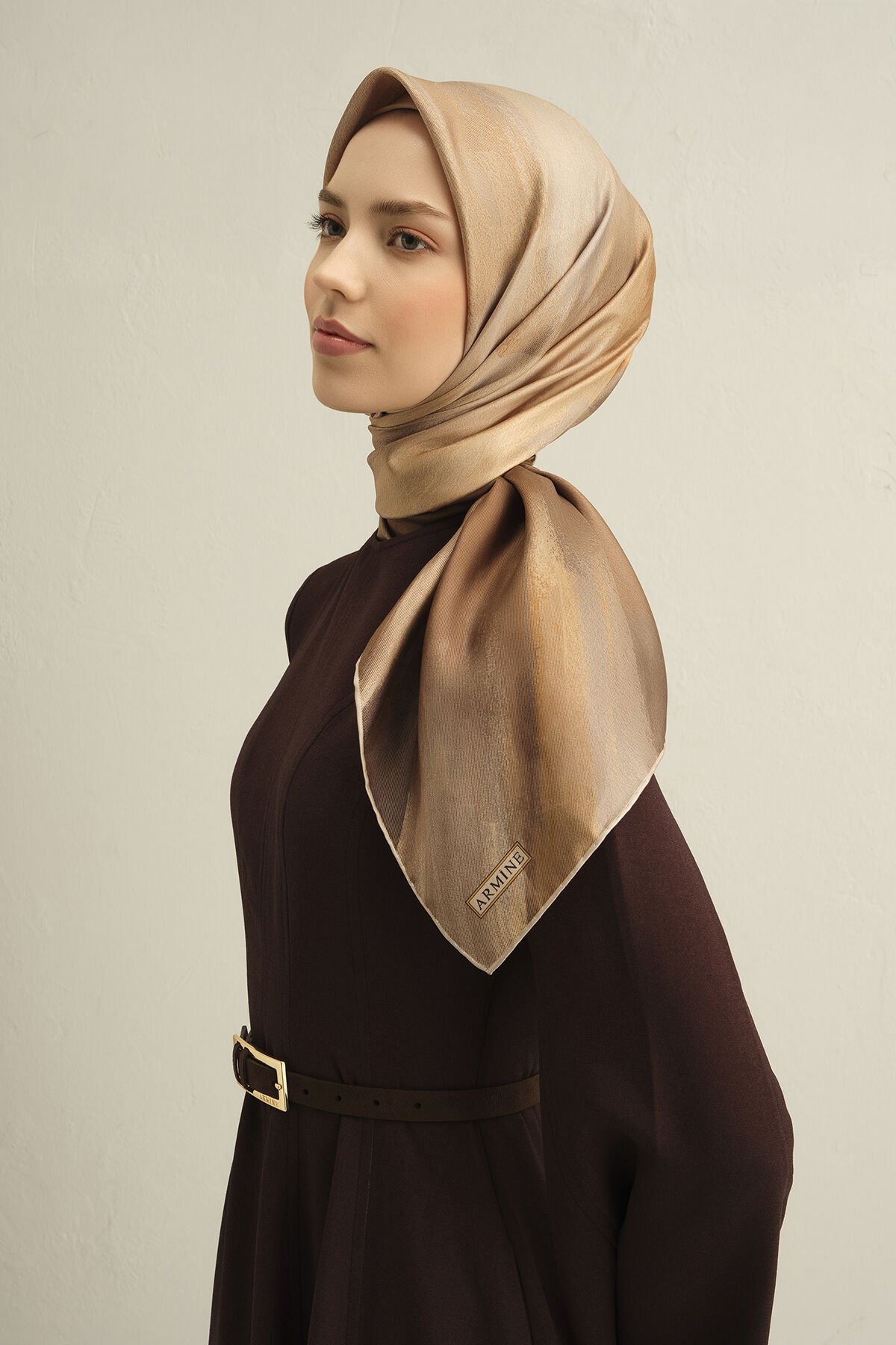 Armine İpek Eşarp 2025 İlkbahar-Yaz - 9308D-08 - Tivil