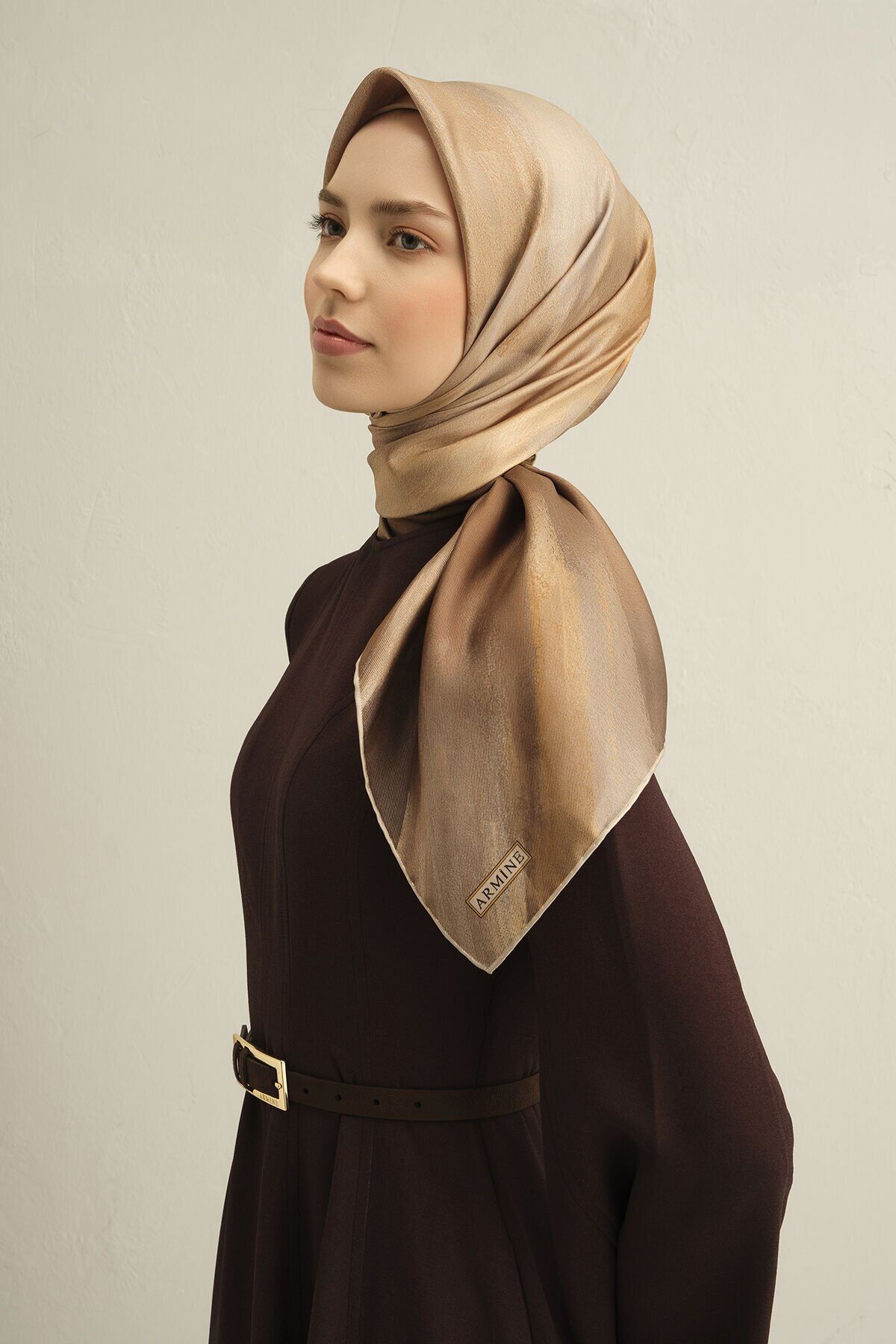 Armine İpek Eşarp 2025 İlkbahar-Yaz - 9308D-08 - Tivil