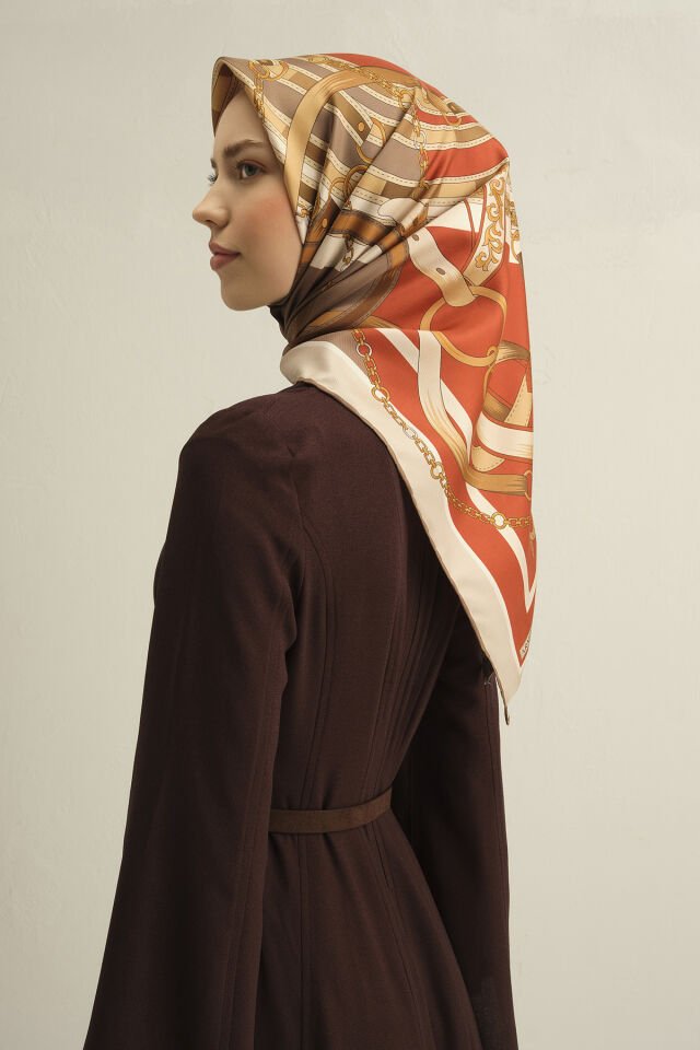 Armine İpek Eşarp 2025 İlkbahar-Yaz - 9315D-05 - Tivil